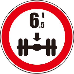 Axle load limit