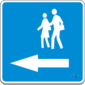 Pedestrian path