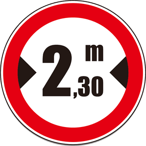 Vehicle Width Limit